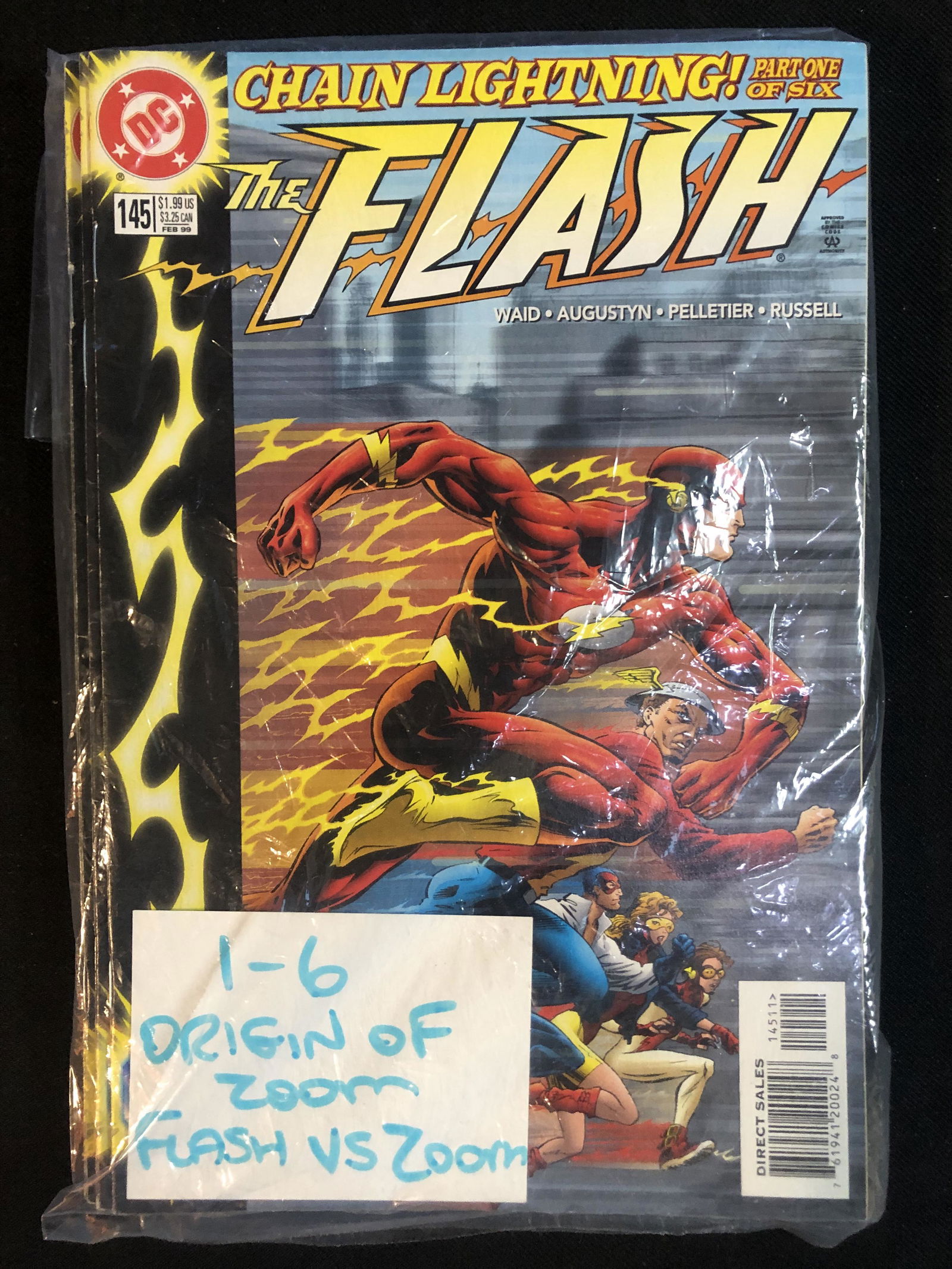 ORIGIN OF ZOOM Flash vs. Zoom NO.1-6 (DC COMICS) (1 of 1)