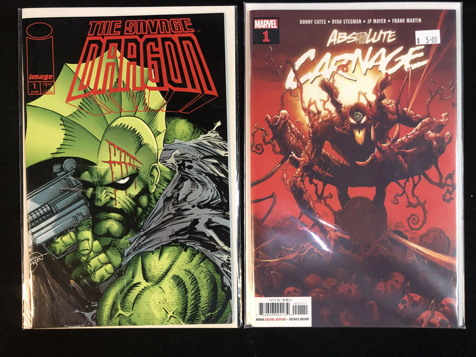 THE SAVAGE DRAGON NO.1/ ABSOLUTE CARNAGE NO.1 (1 of 1)