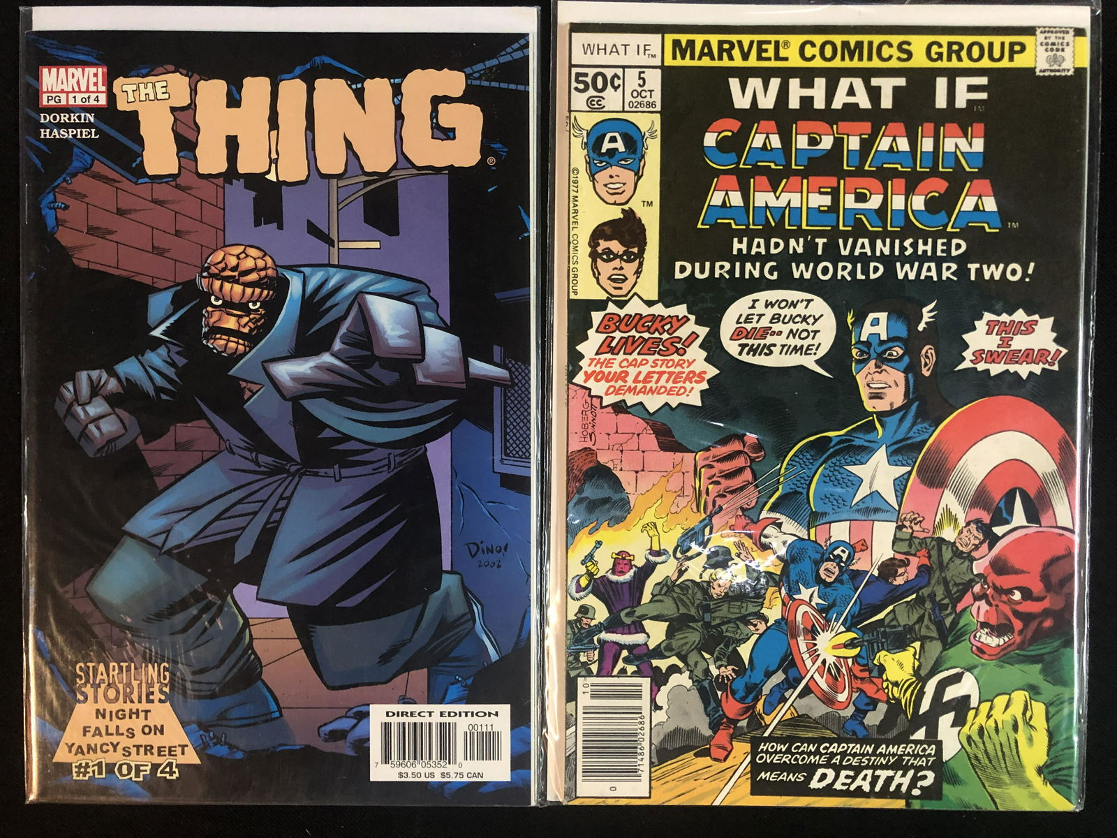 THE THING NO.1 of 4 / WHAT IF NO.5 (MARVEL COMICS) (1 of 1)