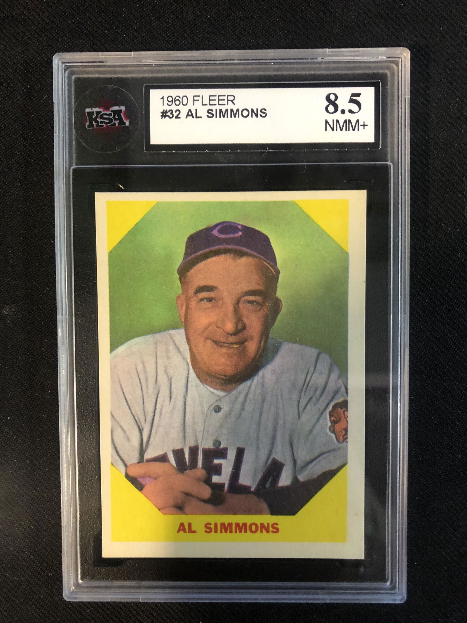 1960 FLEER NO.32 AL SIMMONS (KSA 8.5 NMM+) (1 of 1)