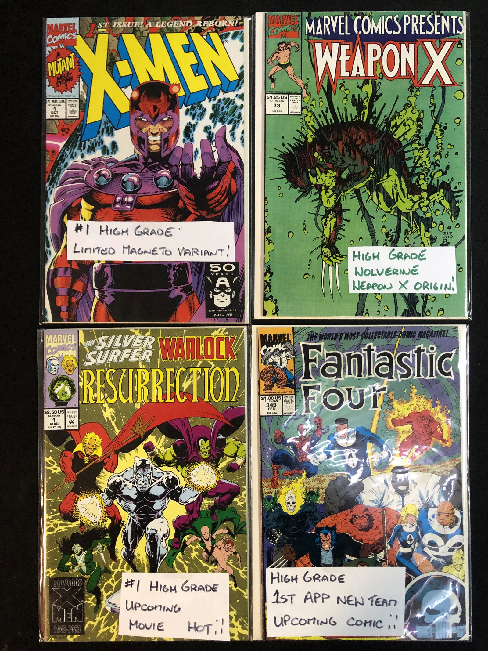 HIGH GRADE MARVEL COMICS BOOK LOT (1 of 1)