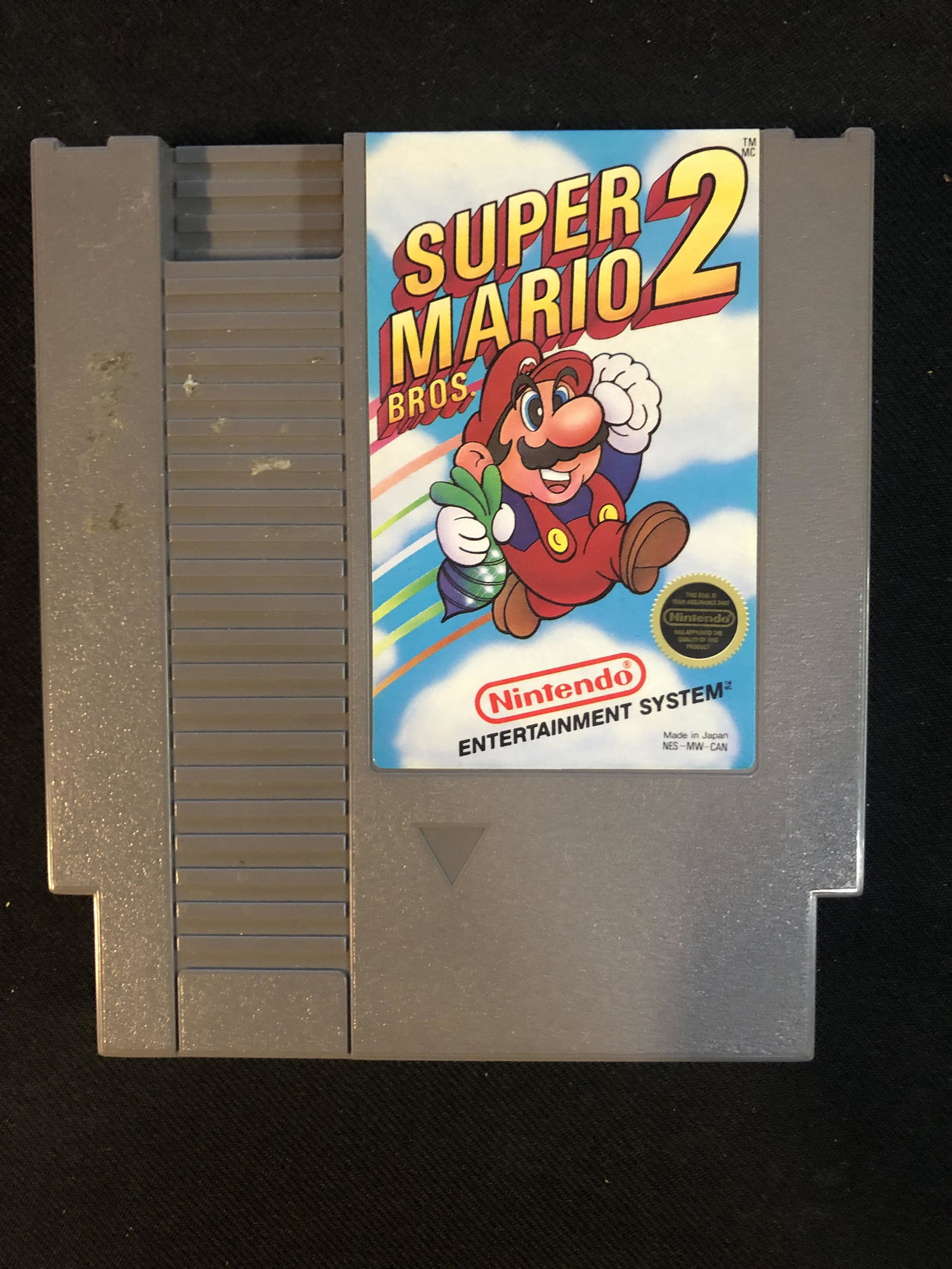 NINTENDO (NES) "SUPER MARIO BROS. 2" VIDEO GAME (1 of 1)