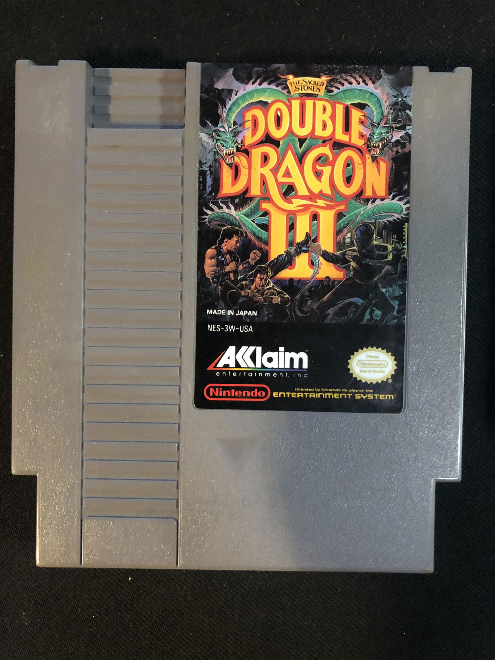 NINTENDO (NES) "DOUBLE DRAGON III" VIDEO GAME (1 of 1)