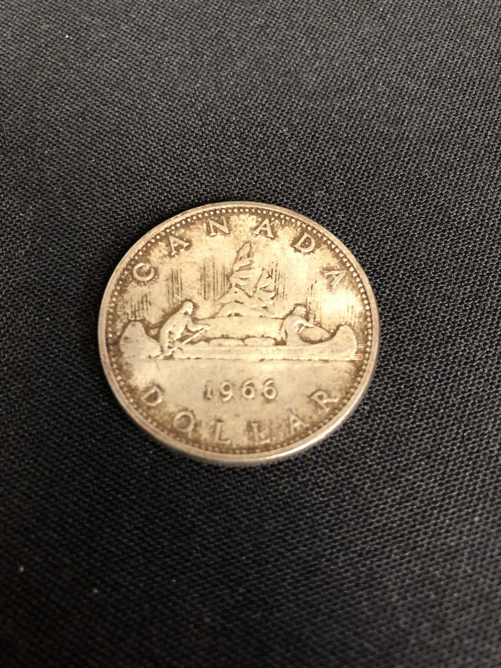 1966 CANADA SILVER DOLLAR (1 of 1)