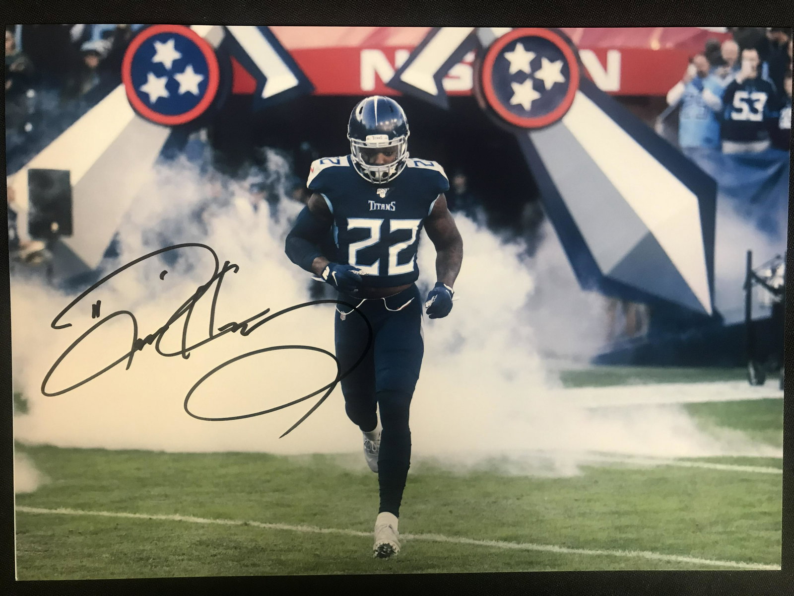 DERRICK HENRY SIGNED 8X10 PHOTO (RA COA) (1 of 2)