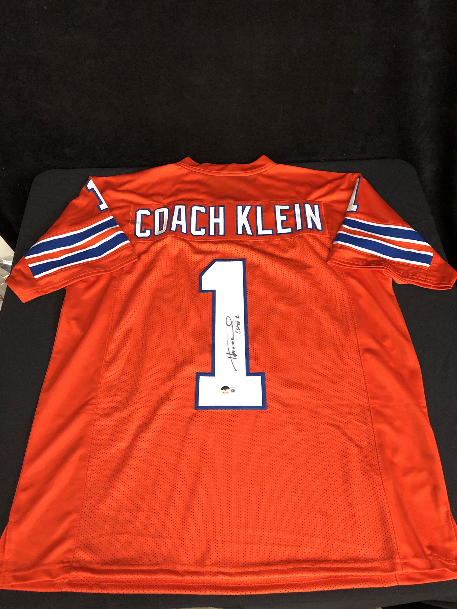 HENRY WINKLER "COACH KLEIN" SIGNED PRO SYTLE JERSEY (BECKETT HOLO) (1 of 3)