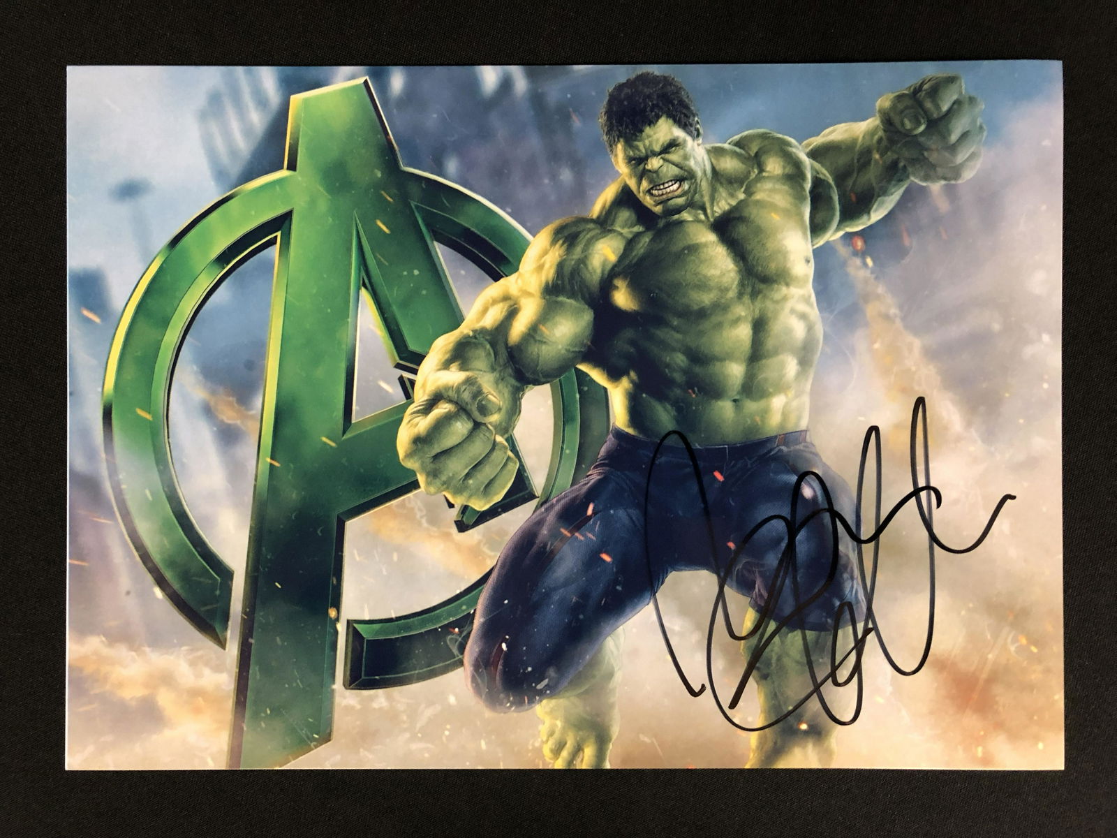 MARK RUFFALO SIGNED 8x10 PHOTO (RA COA) (1 of 2)