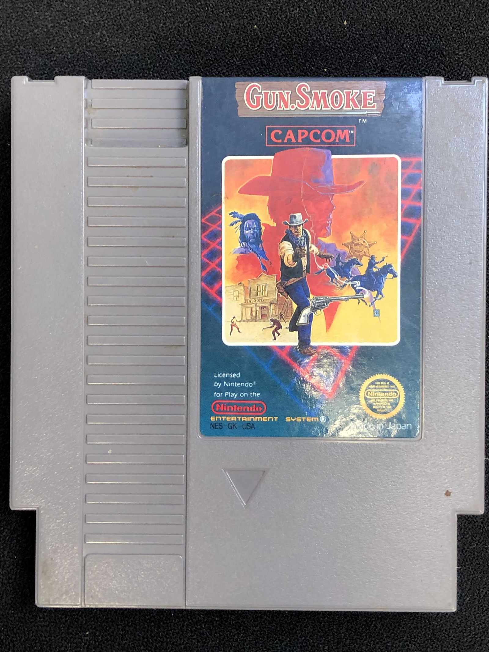 NINTENDO (NES) â€˜GUN SMOKEâ€™ VIDEO GAME (1 of 1)