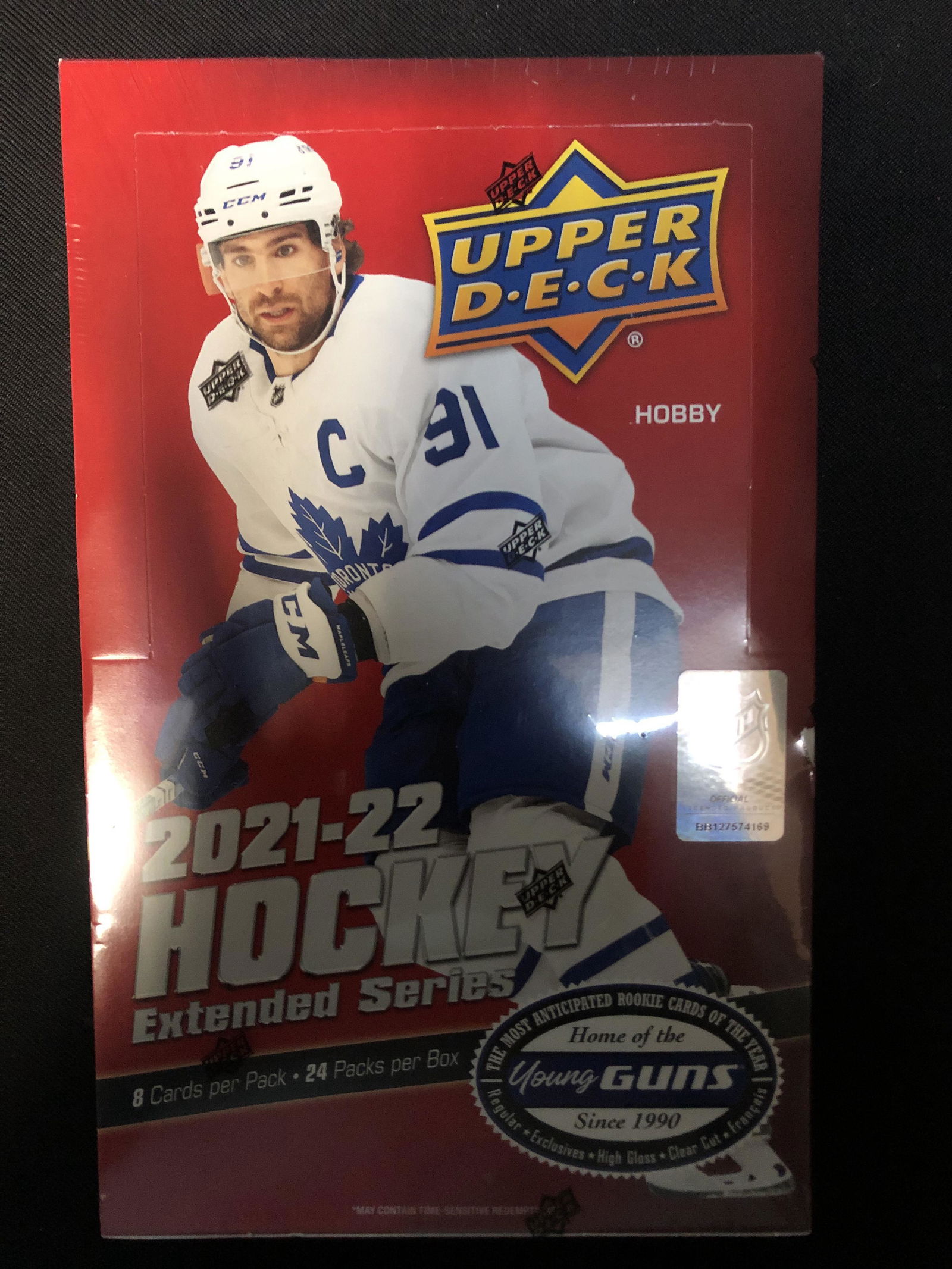 SEALED 2021-22 UPPER DECK EXTENDED HOBBY BOX (1 of 1)