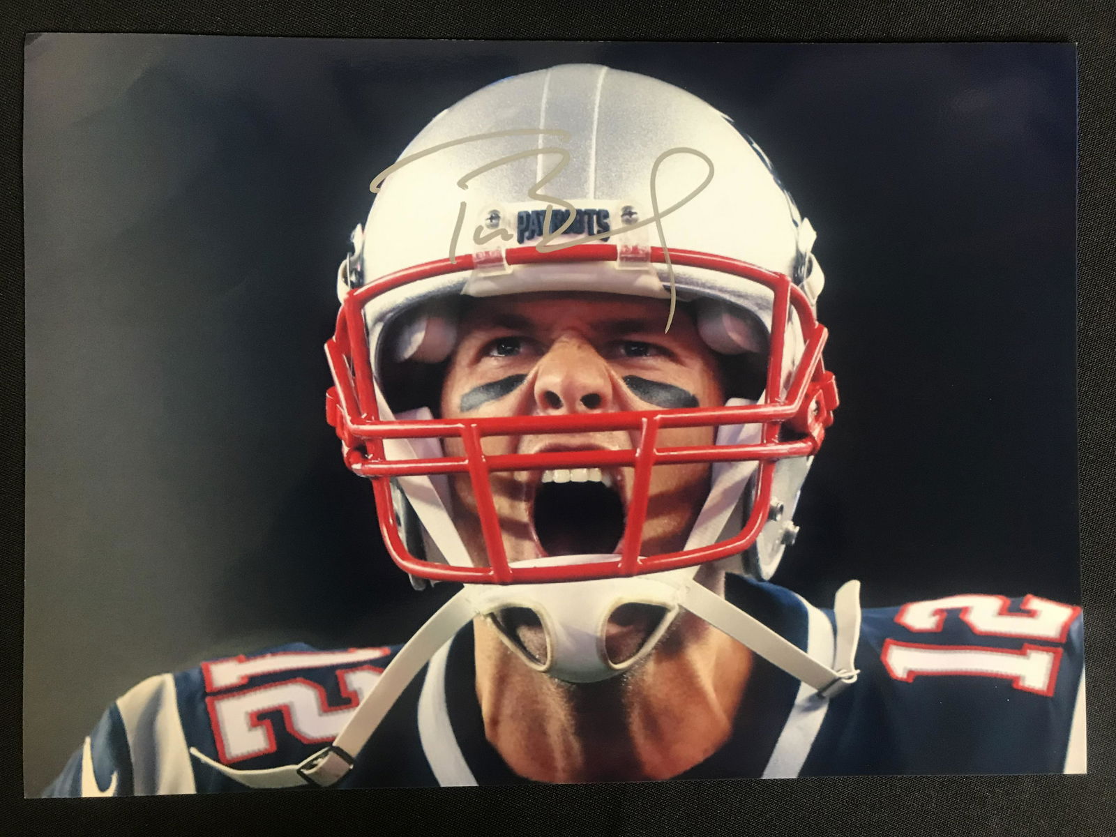 TOM BRADY SIGNED 8X10 PHOTO (RA COA) (1 of 2)