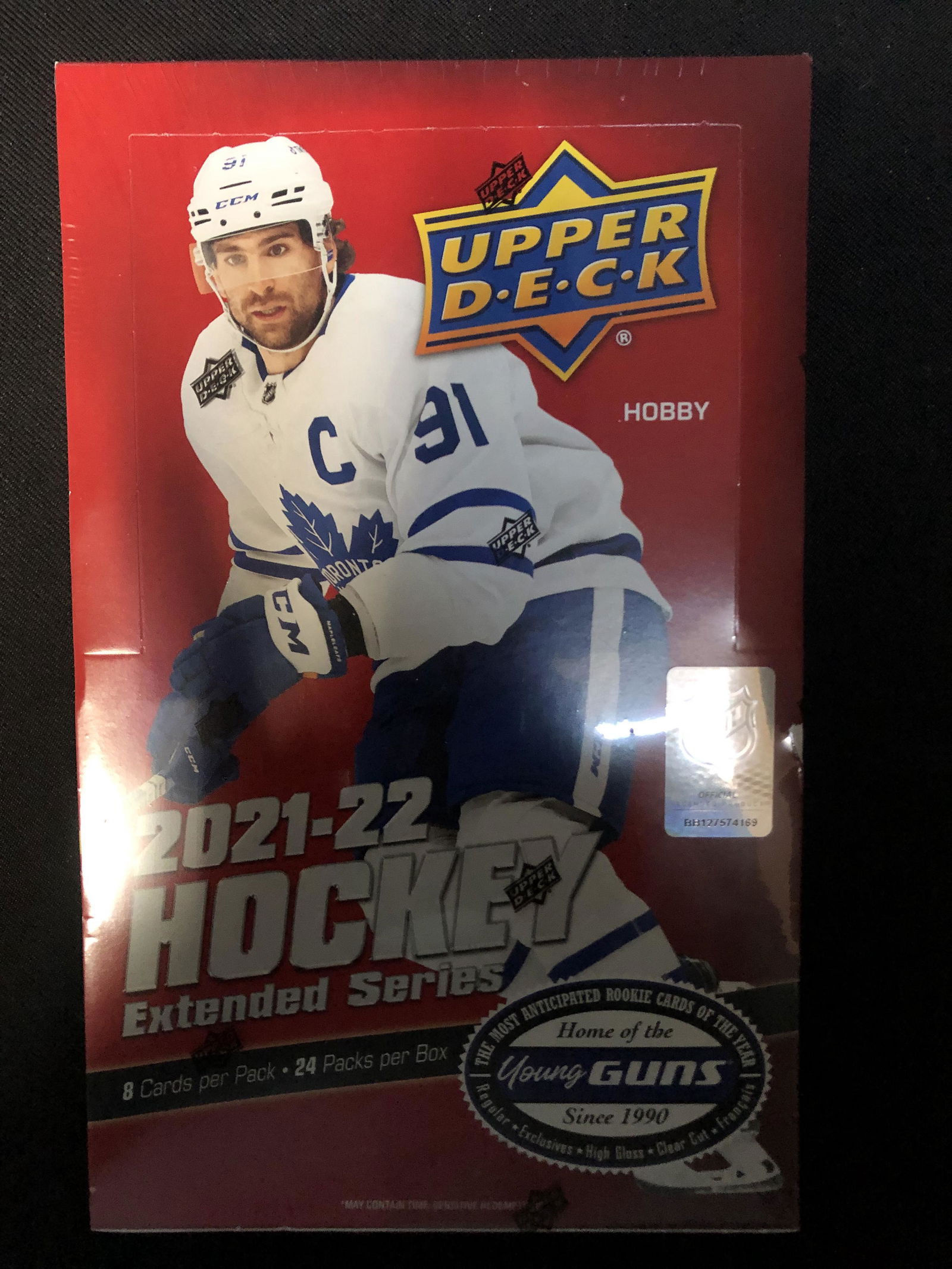 (SEALED) 2021-22 UPPER DECK EXTENDED HOBBY BOX (1 of 1)