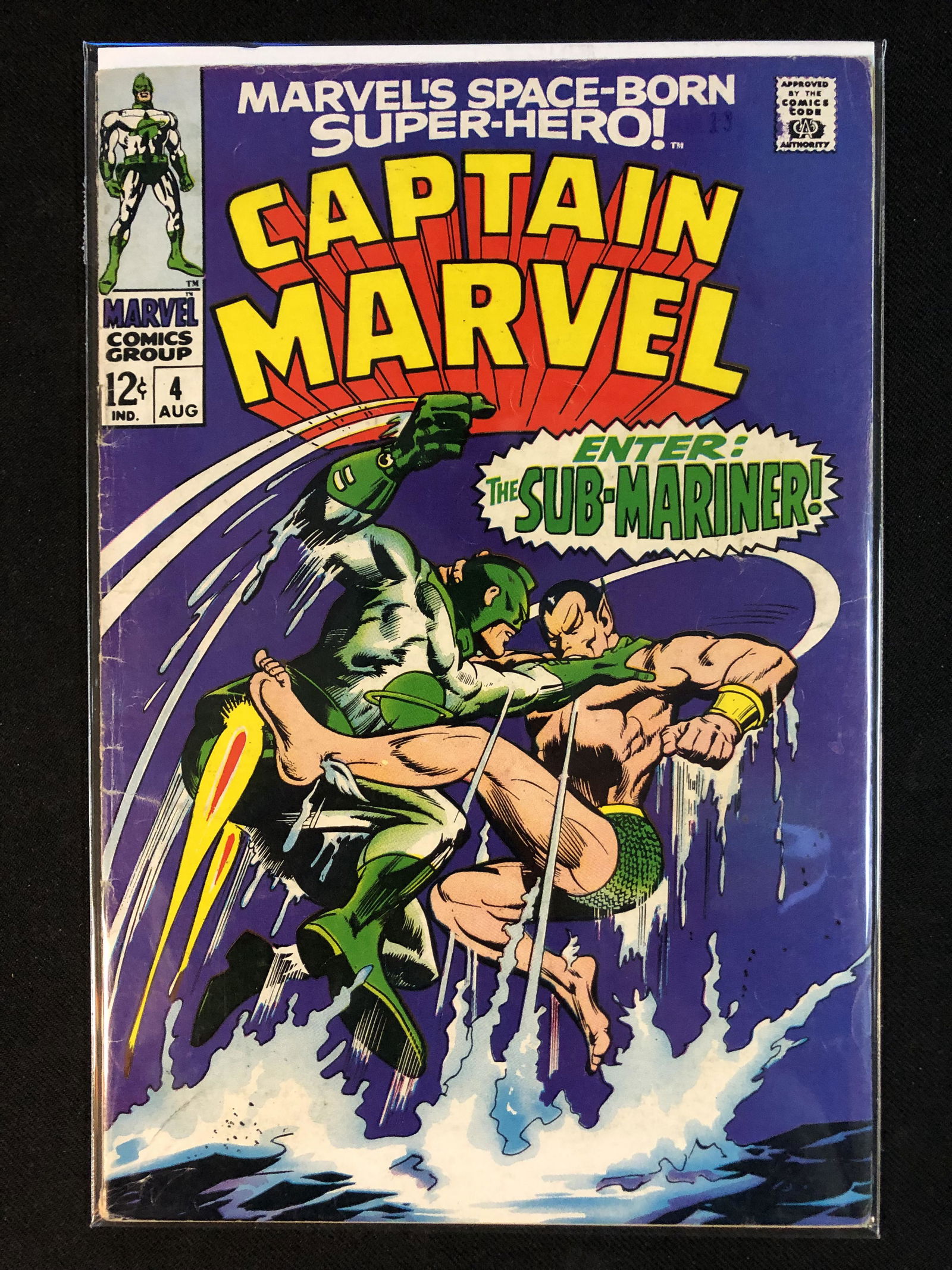 CAPTAIN MARVEL NO.4 (MARVEL COMICS) (1 of 1)