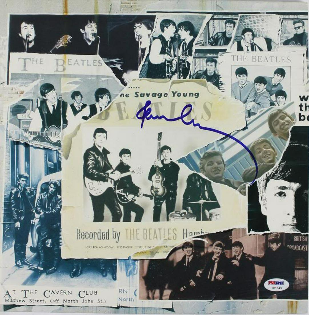 Paul Mccartney The Beatles Signed Album Cover Auto Graded 10! (PSA/DNA) (1 of 2)