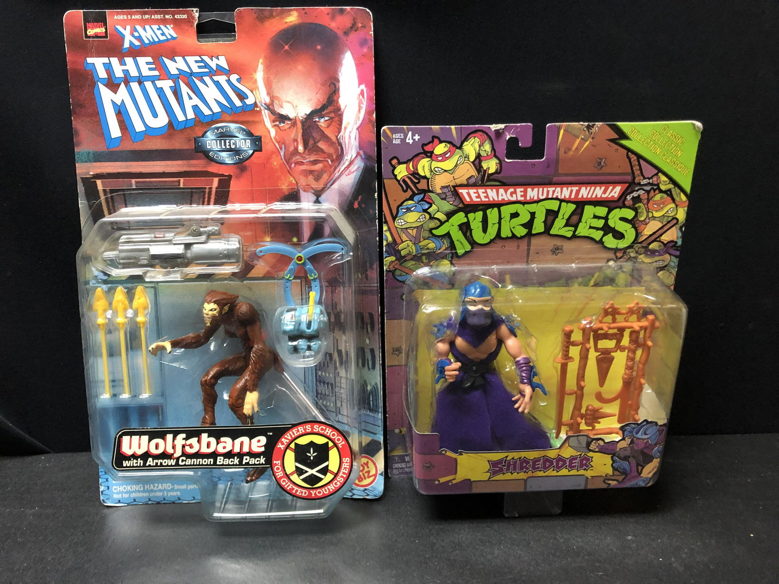 THE NEW MUTANTS/ TMNT ACTION FIGURE LOT (1 of 1)