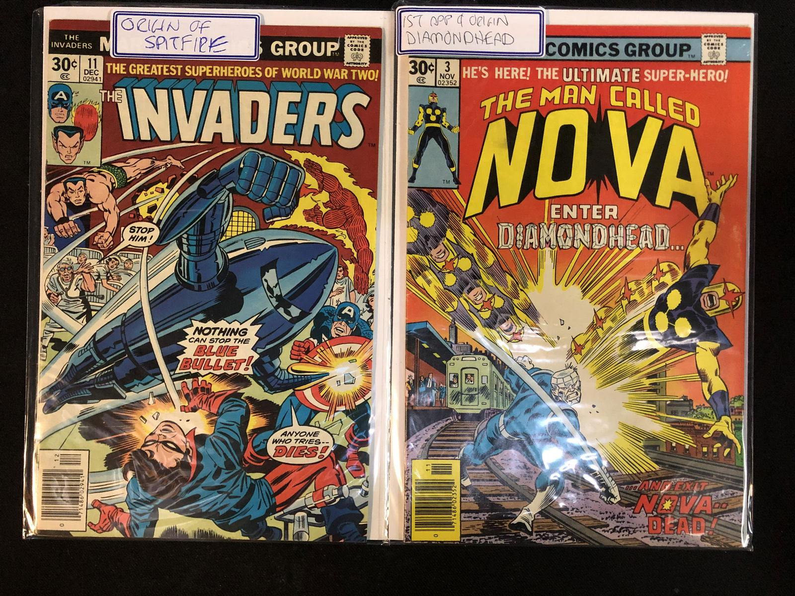 THE INVADERS NO.11/NOVA NO.3 (MARVEL COMICS): THE INVADERS NO.11/NOVA NO.3 (MARVEL COMICS)