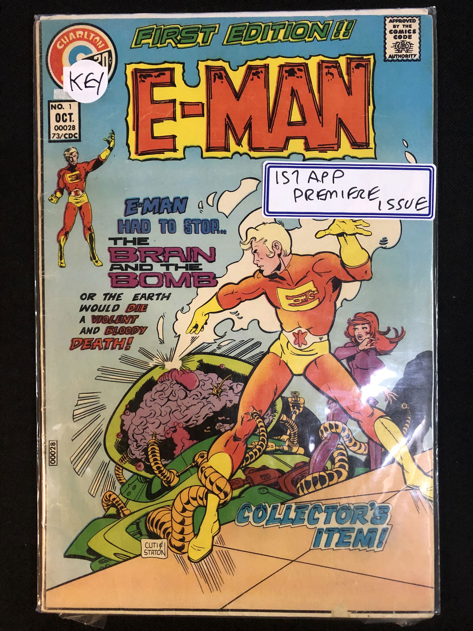 E-MAN NO.1 (CHARLTON COMICS) (1 of 1)