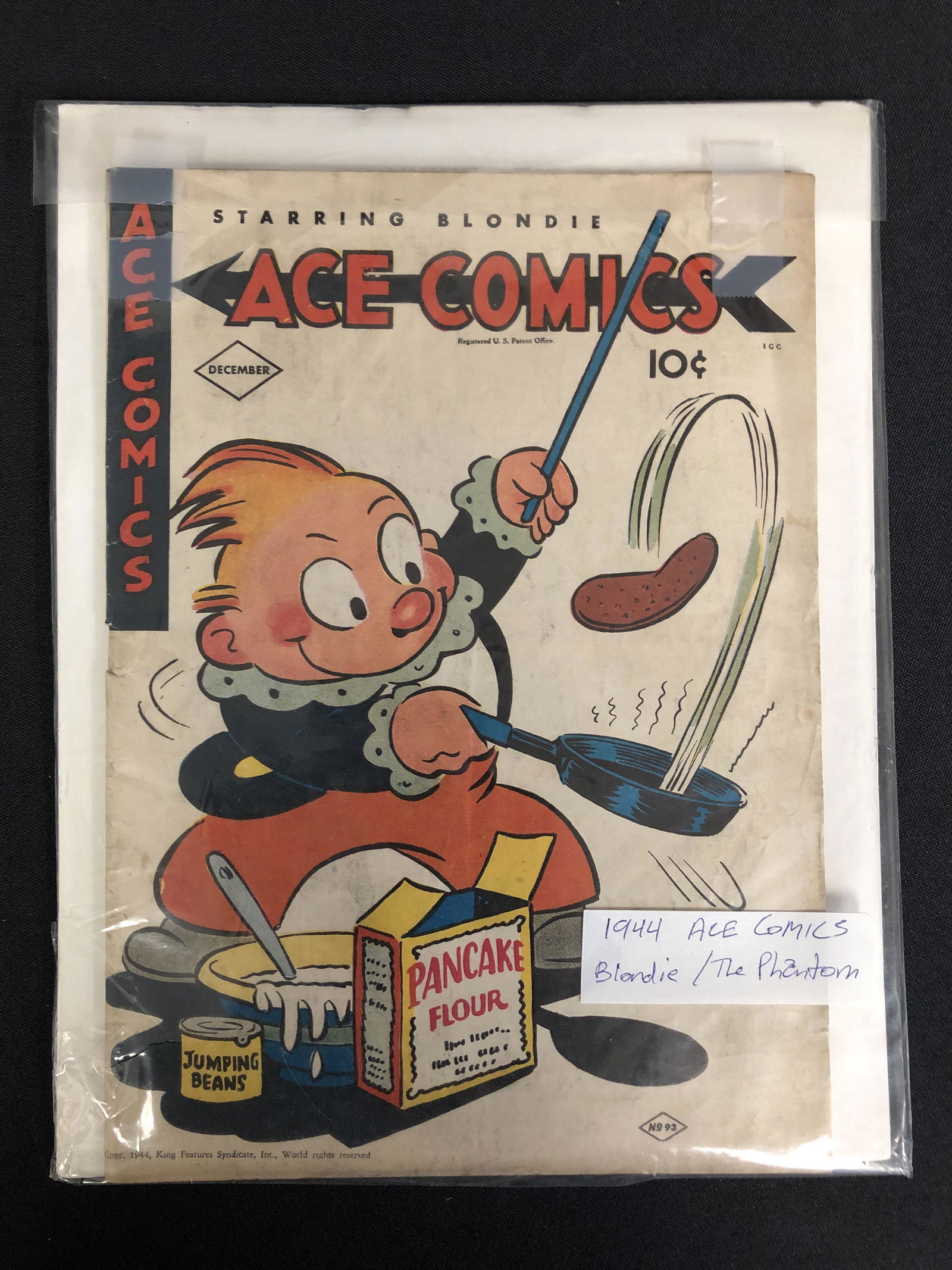 1944 ACE COMICS NO.93 FT. BLONDIE (1 of 1)