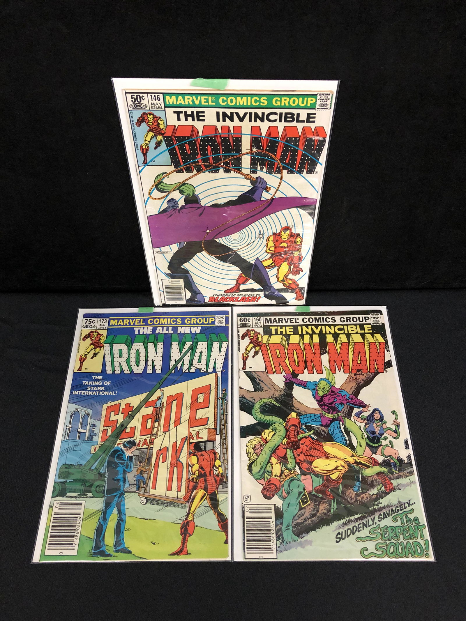ASSORTED THE INVINCIBLE IRON MAN COMIC BOOK LOT (1 of 1)