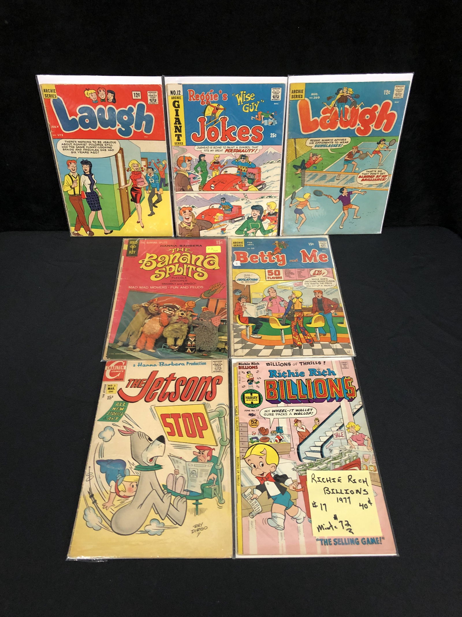 VARIOUS TITLES VINTAGE COMIC BOOK LOT (1 of 1)