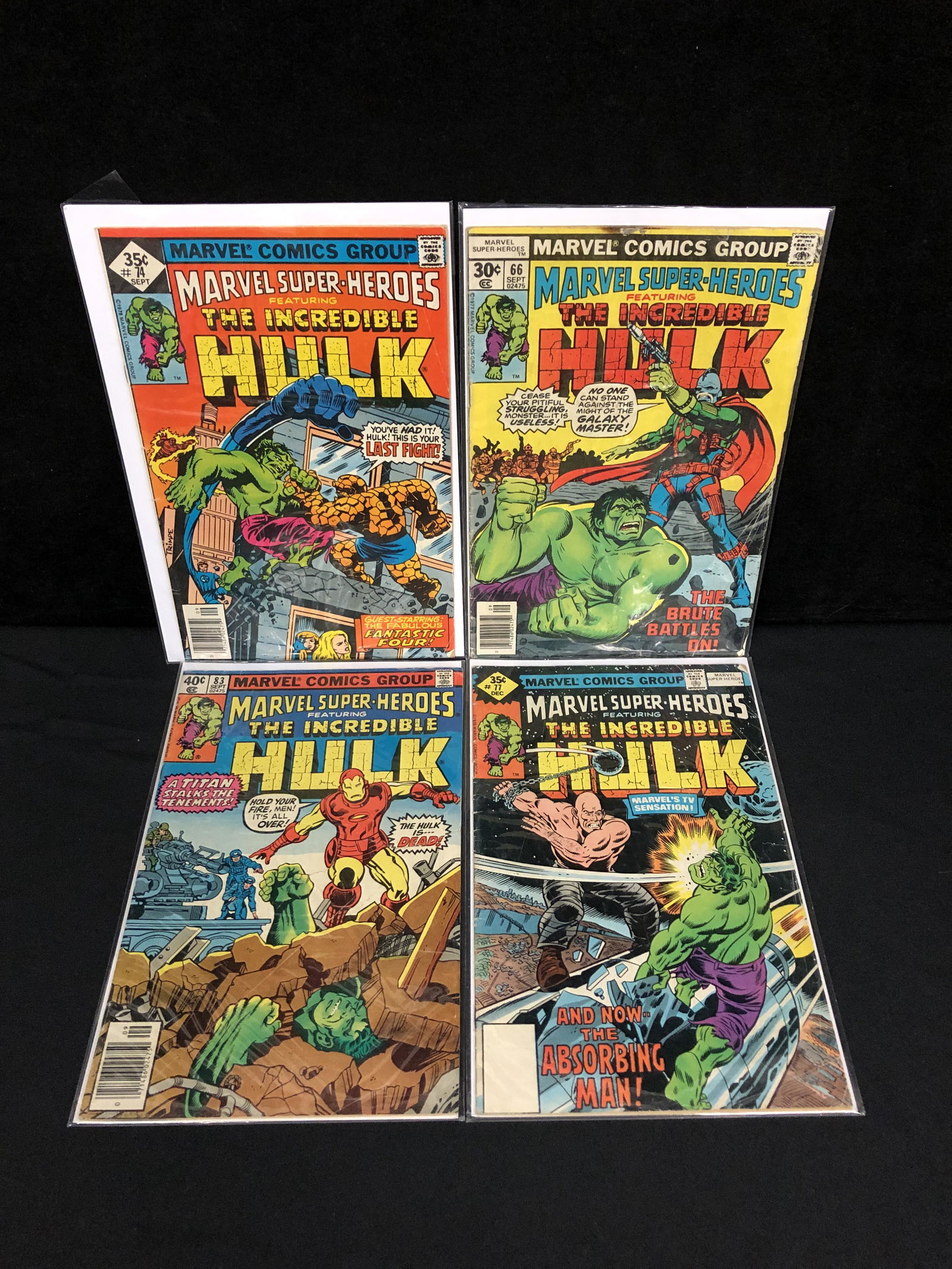 MARVEL SUPER-HEROES COMIC BOOK LOT (1 of 1)