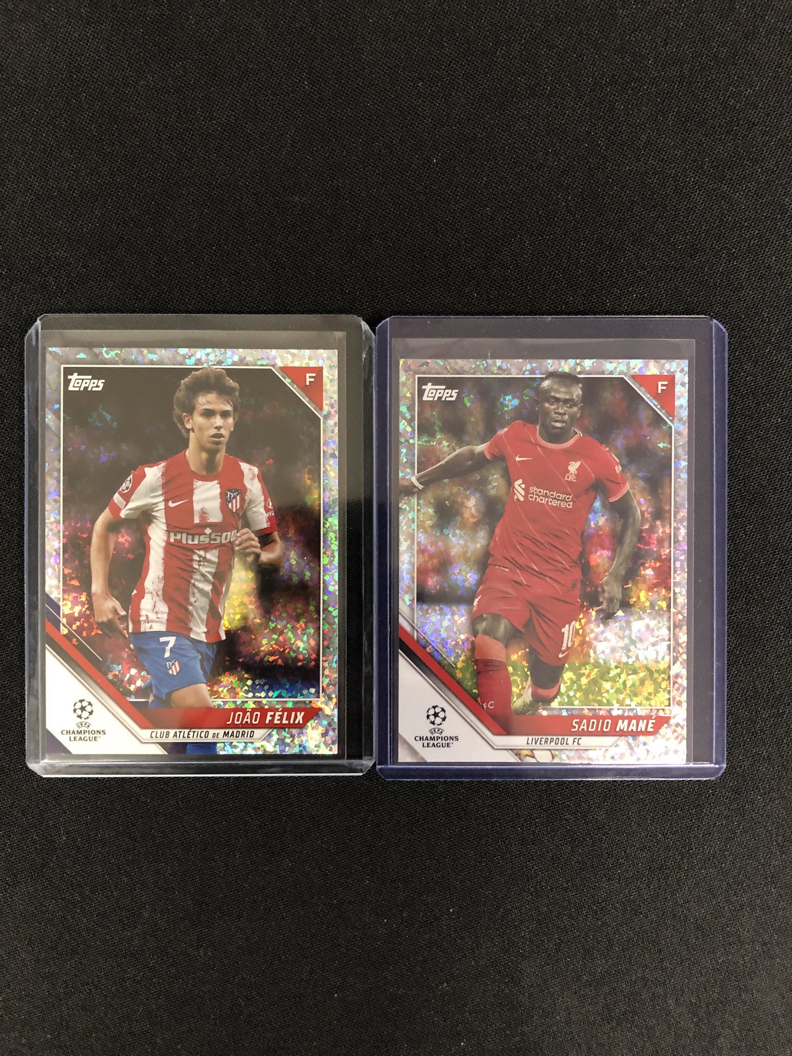 2021-22 TOPPS UEFA SOCCER CARD LOT (JOAO FELIX/ SADIO MANE): 2021-22 TOPPS UEFA SOCCER CARD LOT (JOAO FELIX/ SADIO MANE)