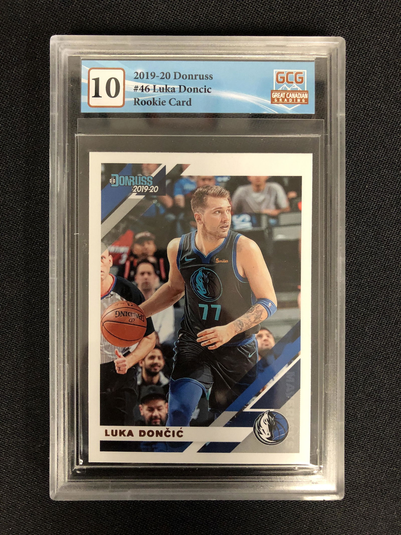 2019-20 DONRUSS NO.46 LUKA DONCIC (GCG 10) (1 of 2)