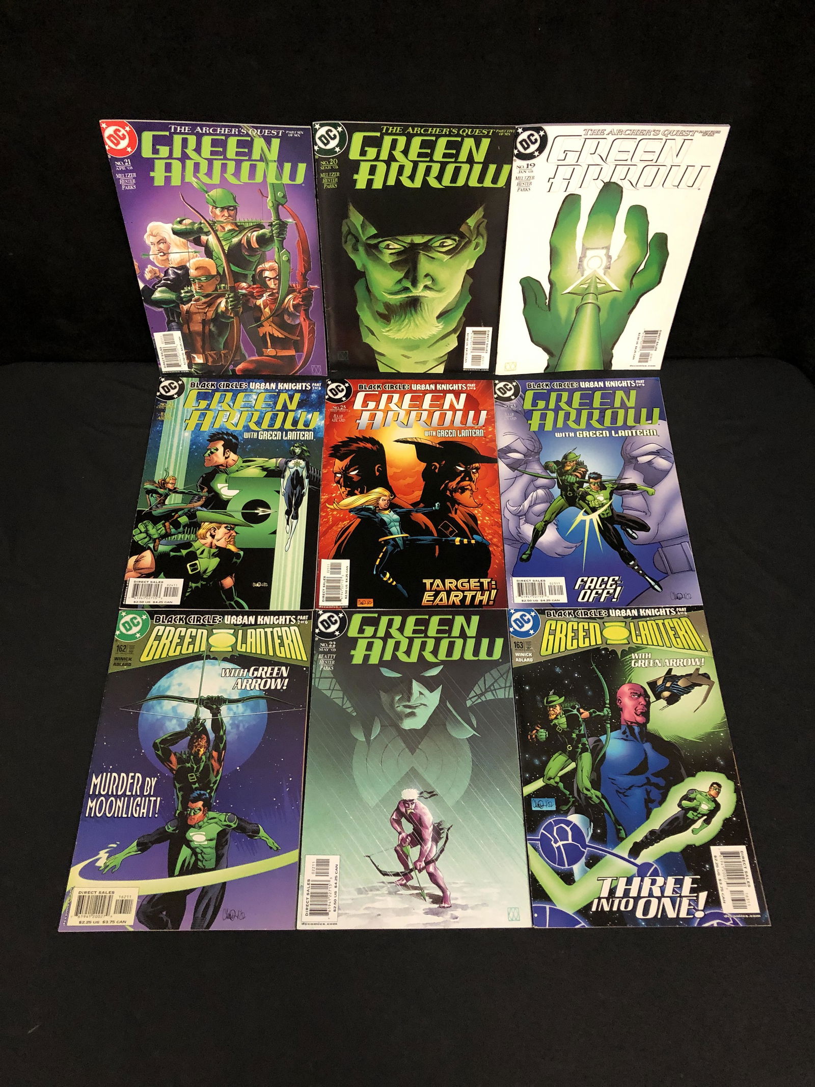 GREEN ARROW/ GREEN LANTERN COMIC BOOK LOT (DC COMICS) (1 of 1)