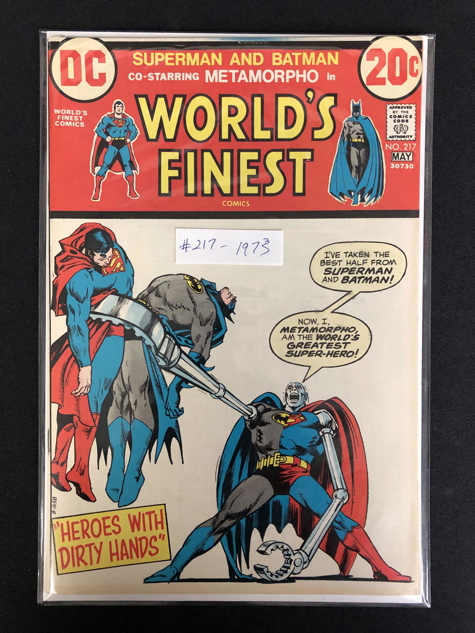 WORLD'S FINEST NO.217 (DC COMICS, 1973) (1 of 1)