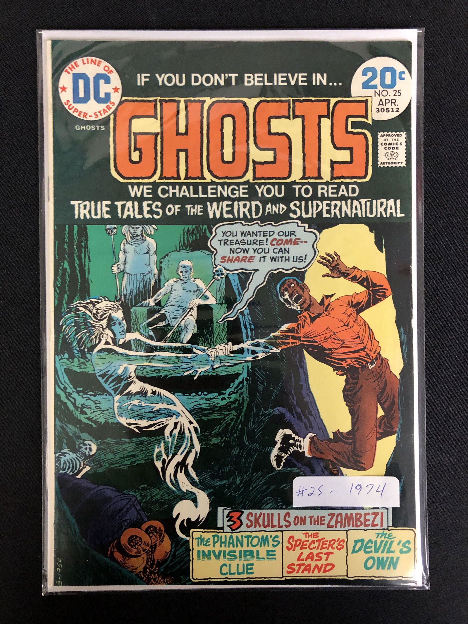 GHOSTS NO.25 (DC COMICS, 1974) (1 of 1)