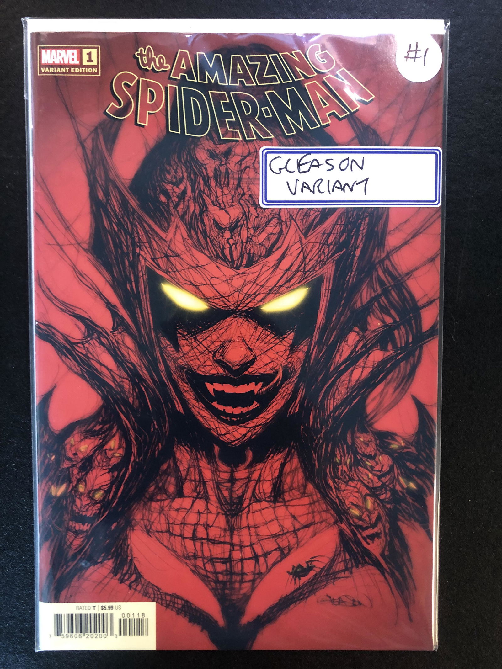 THE AMAZING SPIDER-MAN NO.1 (MARVEL VARIANT) (1 of 1)