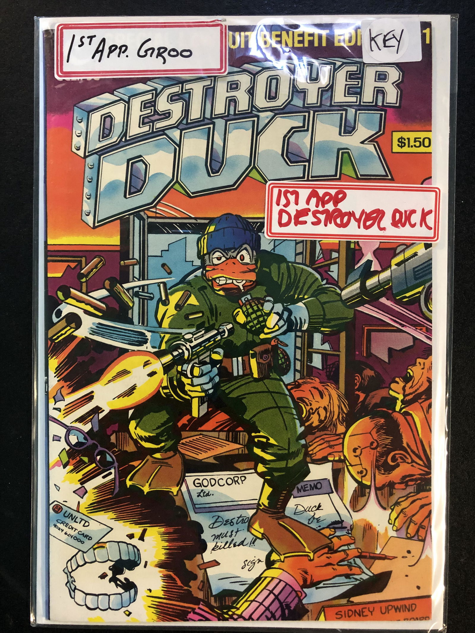 DESTROYER DUCK NO.1 (ECLIPSE COMICS) (1 of 1)