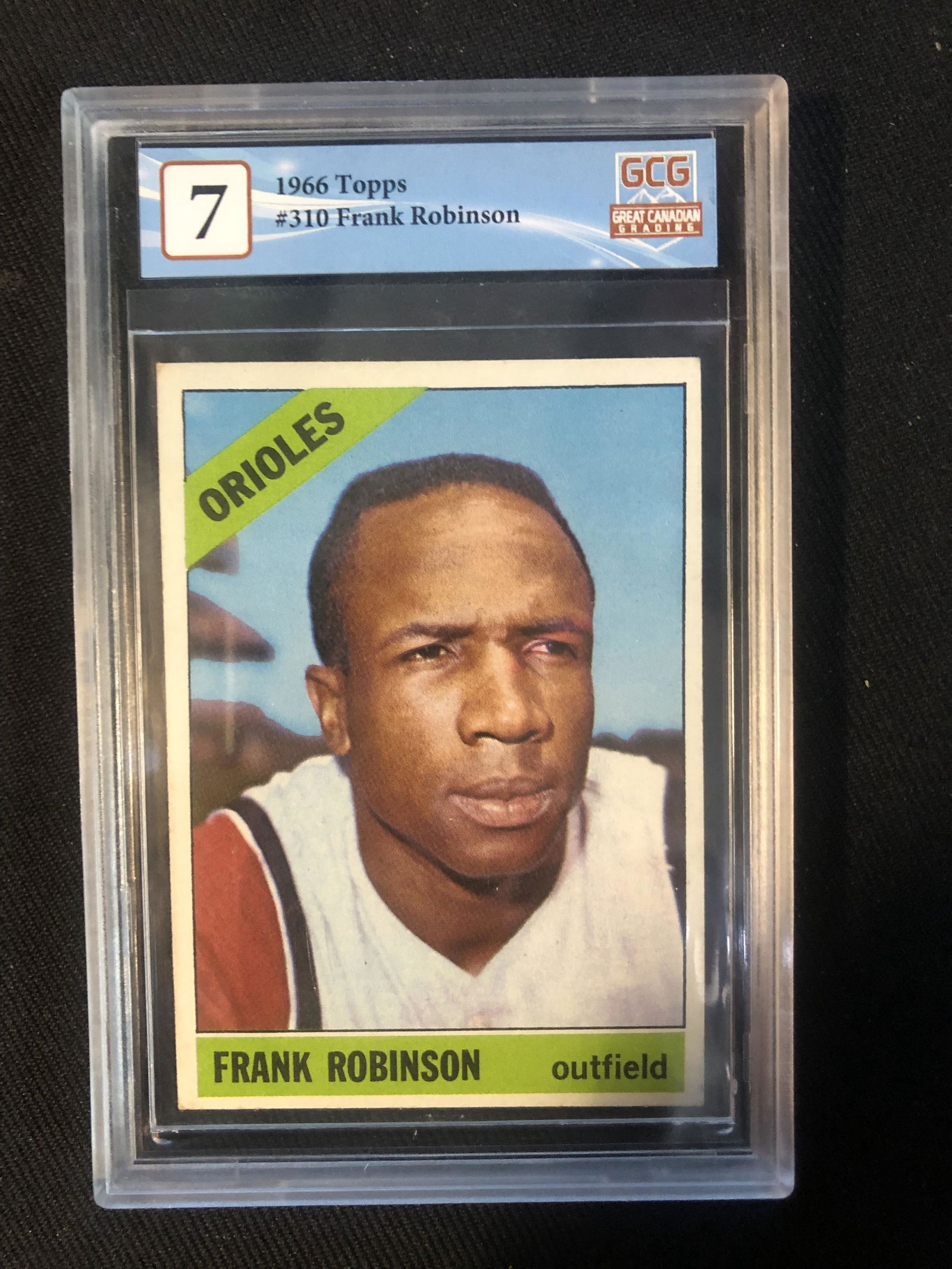 1966 TOPPS NO.310 FRANK ROBINSON (GCG 7) (1 of 2)