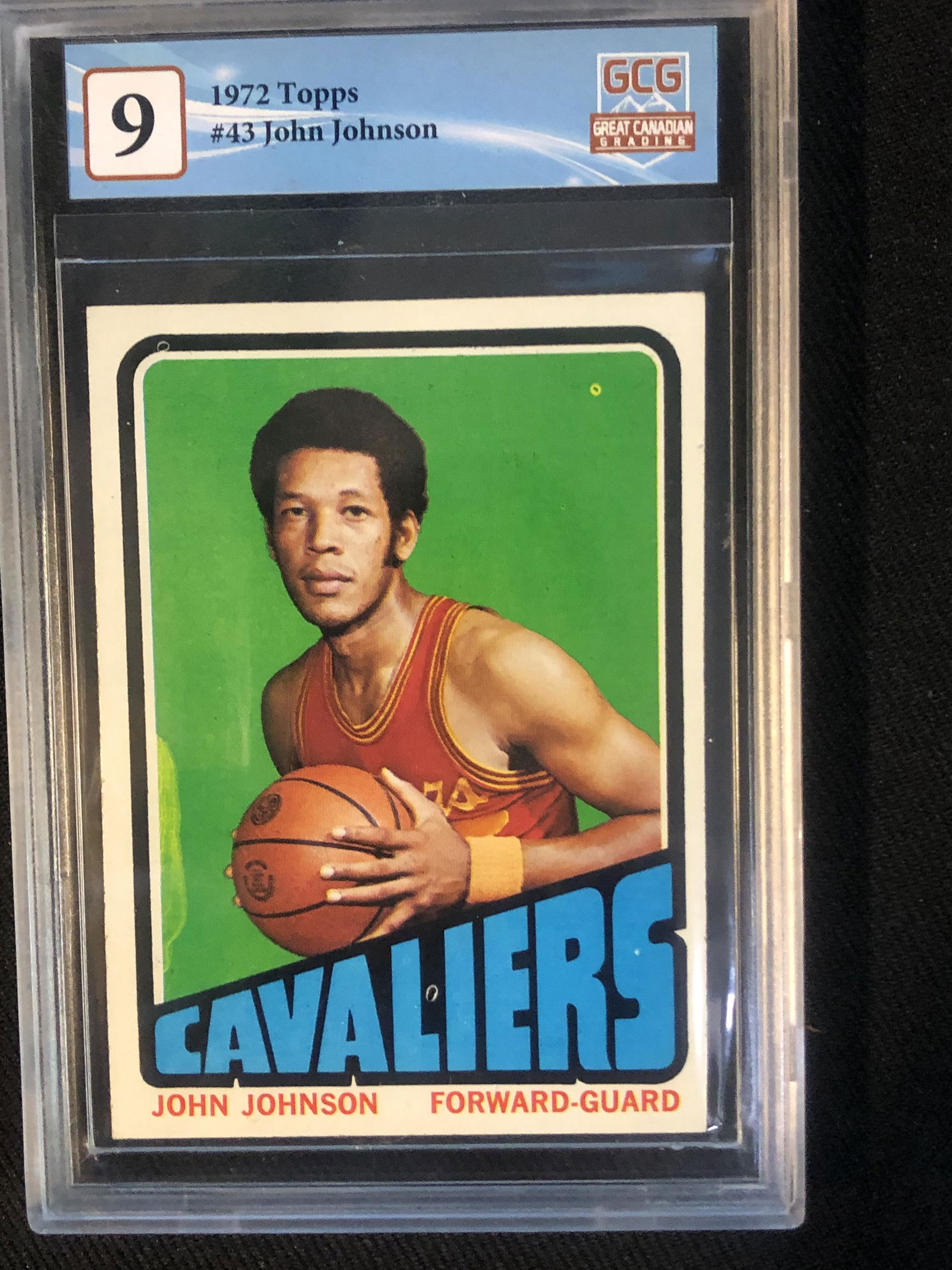 1972 TOPPS NO.43 JOHN JOHNSON (GCG 9) (1 of 2)