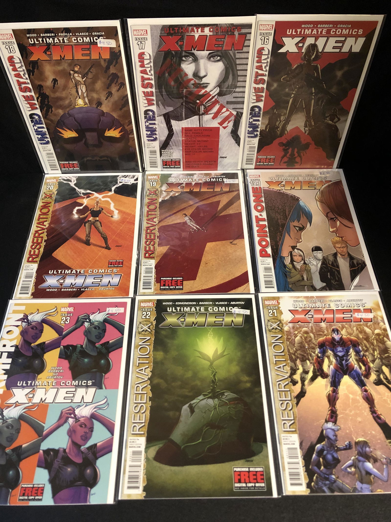 ASSORTED ULTIMATE COMICS X-MEN COMIC BOOK LOT (1 of 1)