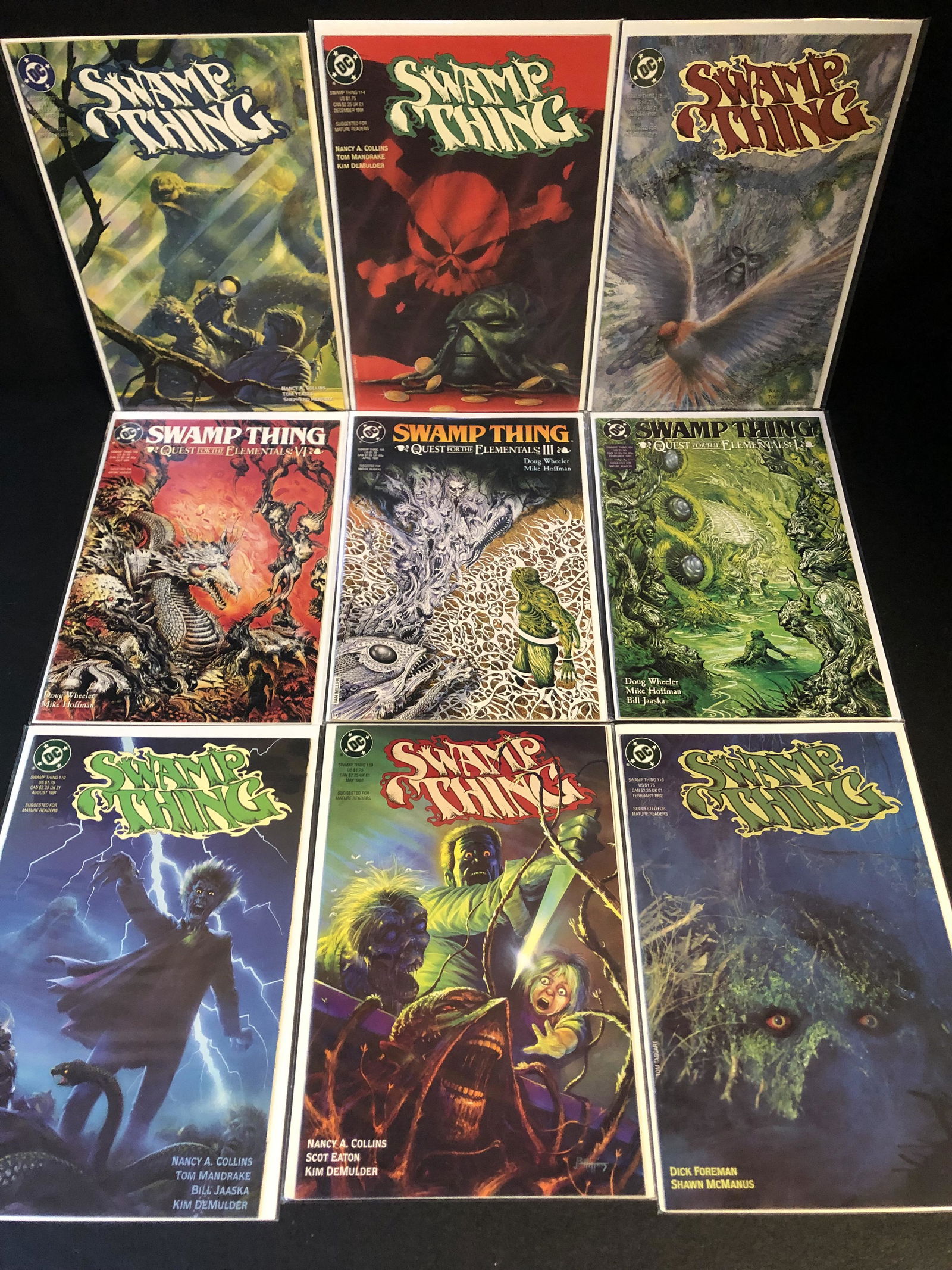 ASSORTED SWAMP THING COMIC BOOK LOT (1 of 1)