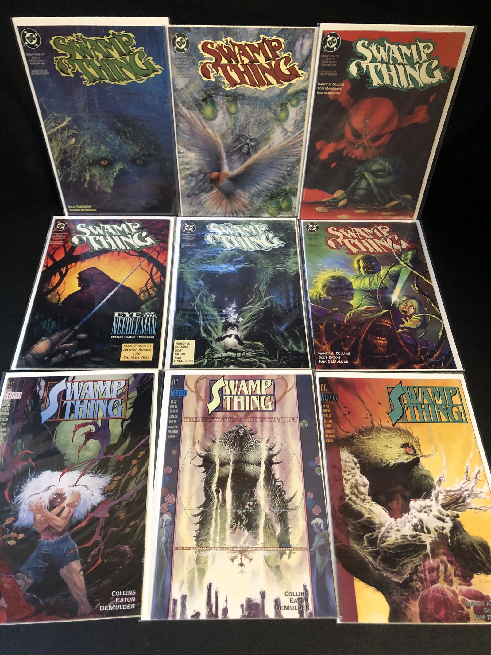 ASSORTED SWAMP THING COMIC BOOK LOT (1 of 1)