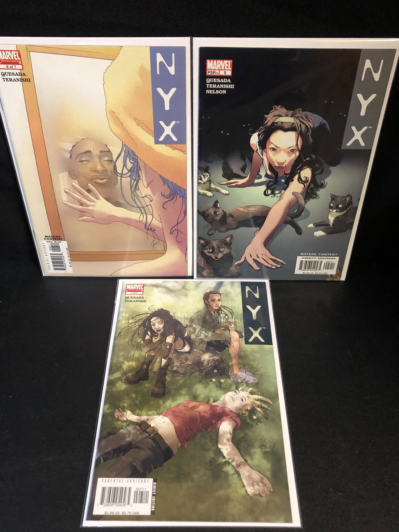 NYX NO.5-7 (MARVEL COMICS) (1 of 1)