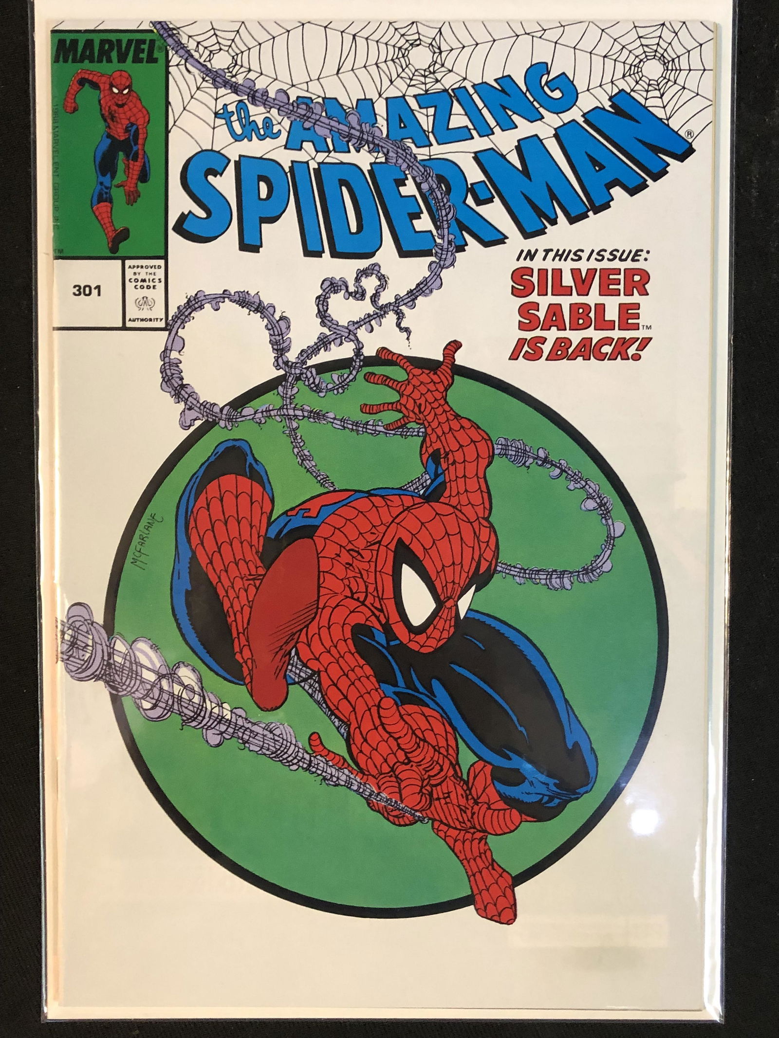 THE AMAZING SPIDER-MAN NO.301 (MARVEL COMICS) (1 of 1)