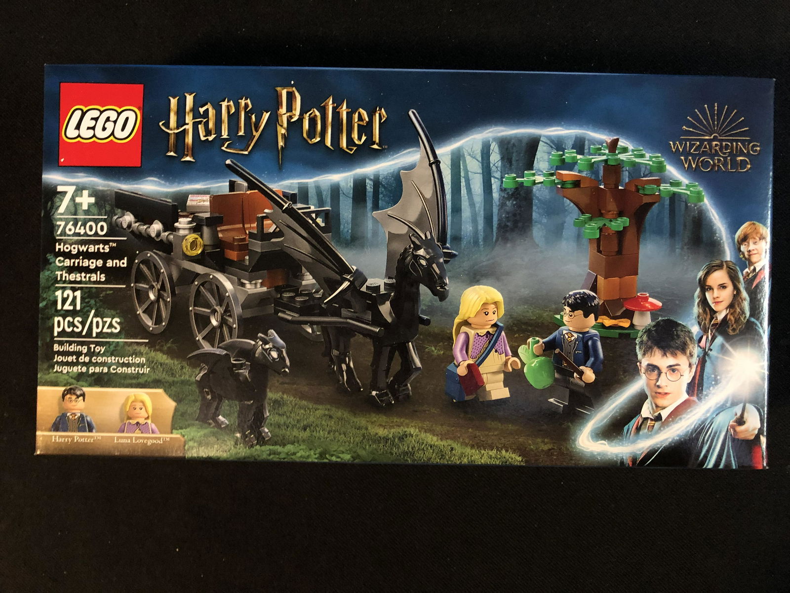 LEGO HARRY POTTER 'HOGWARTS CARRIAGE AND THESTRIALS' BUILDING TOY 76400: LEGO HARRY POTTER 'HOGWARTS CARRIAGE AND THESTRIALS' BUILDING TOY 76400