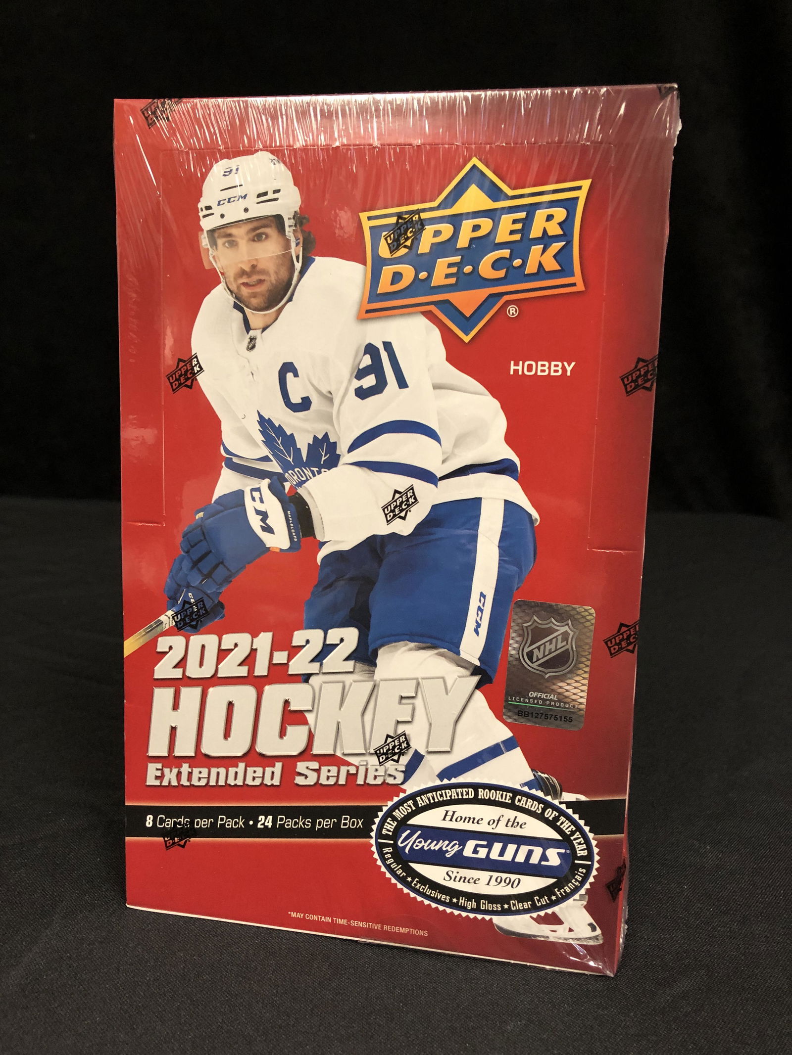 SEALED 2021-22 UPPER DECK EXTENDED HOBBY BOX (1 of 1)