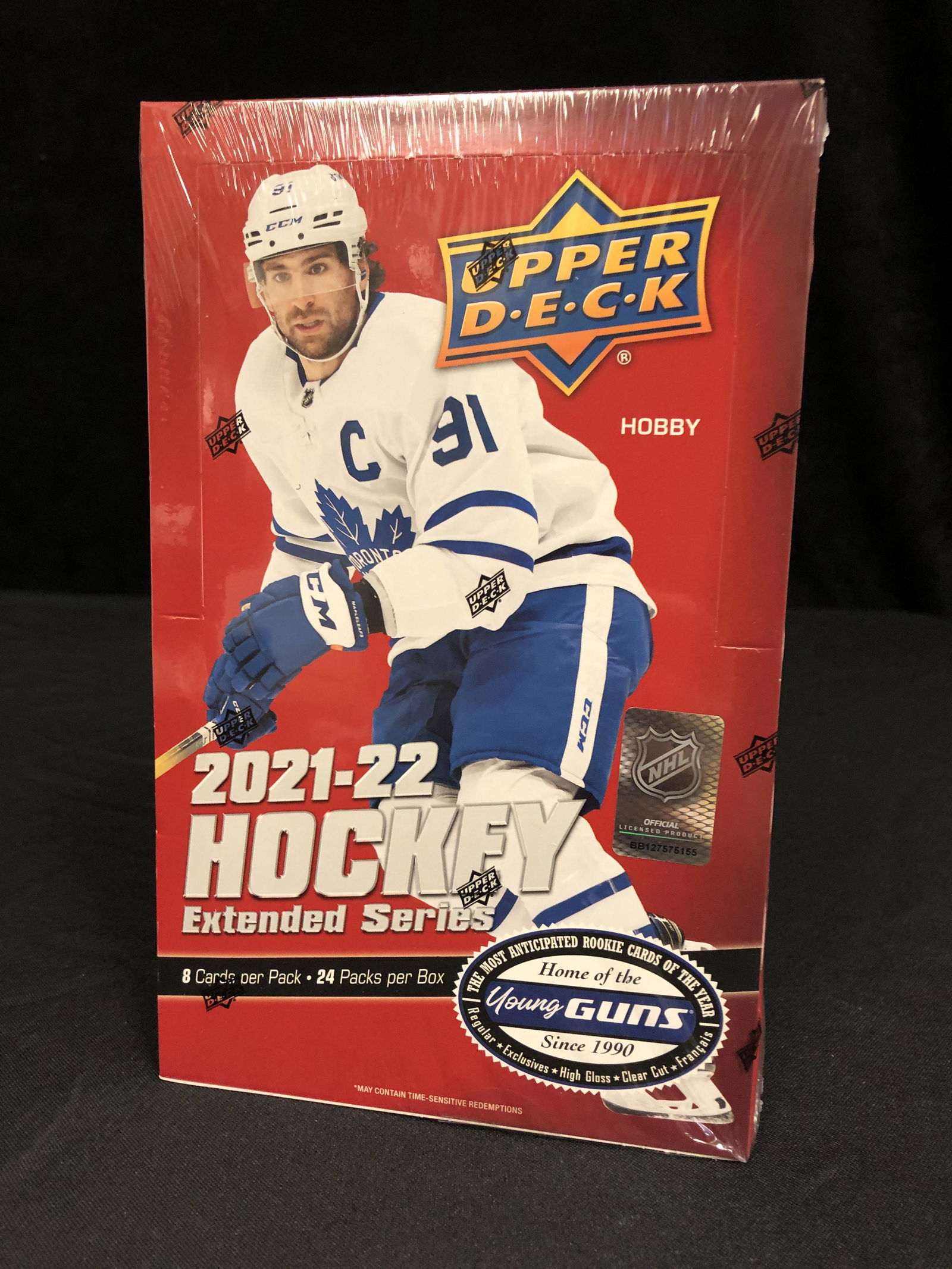 SEALED 2021-22 UPPER DECK EXTENDED HOBBY BOX (1 of 1)