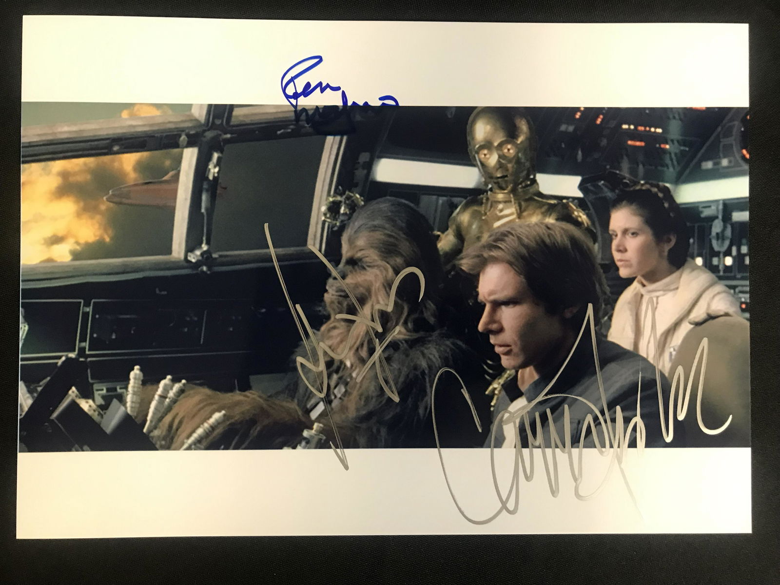 STAR WARS MULTI-SIGNED 8X10 PHOTO (RA COA) (1 of 2)