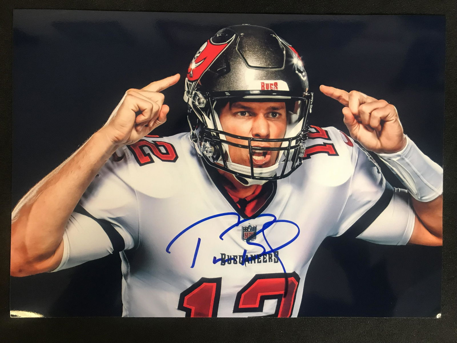 TOM BRADY SIGNED 8X10 PHOTO (RA COA) (1 of 2)