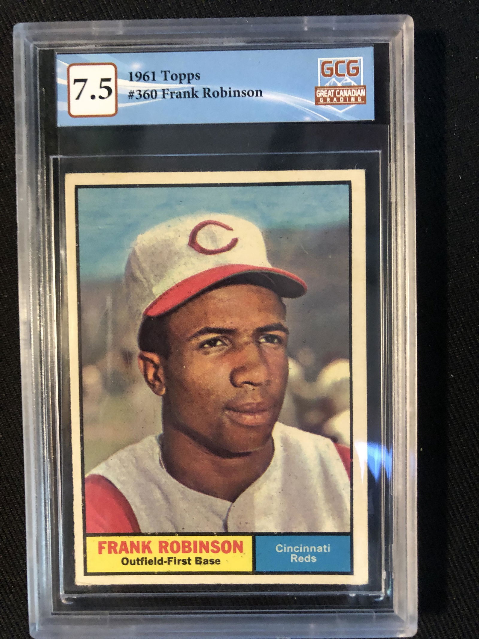 1961 TOPPS NO.360 FRANK ROBINSON (GCG 7.5) (1 of 2)