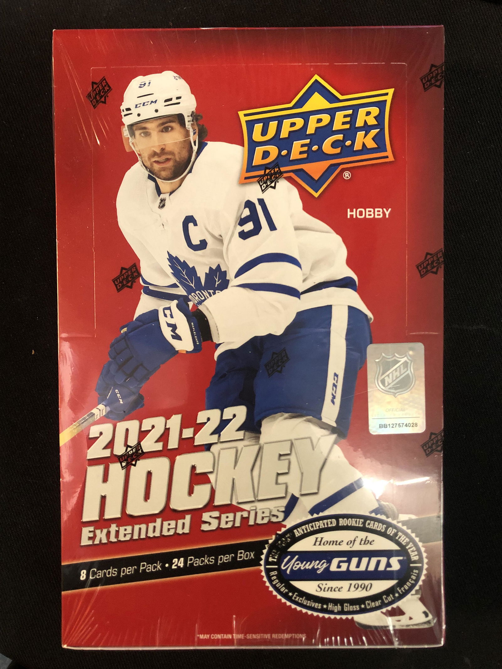 SEALED 2021-22 UPPER DECK EXTENDED HOBBY BOX (1 of 1)