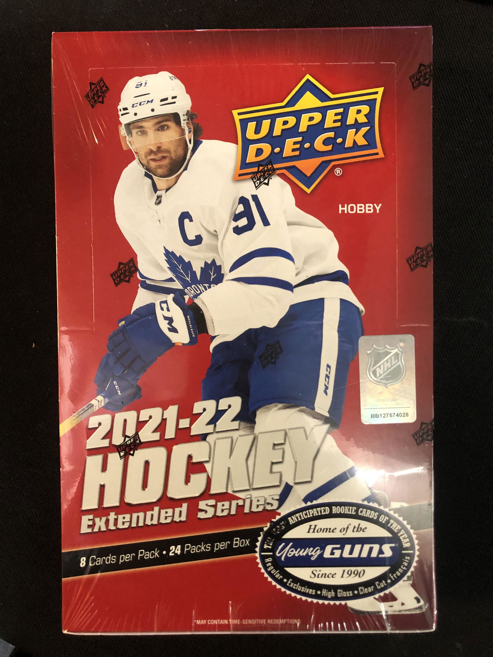 SEALED 2021-22 UPPER DECK EXTENDED HOBBY BOX (1 of 1)