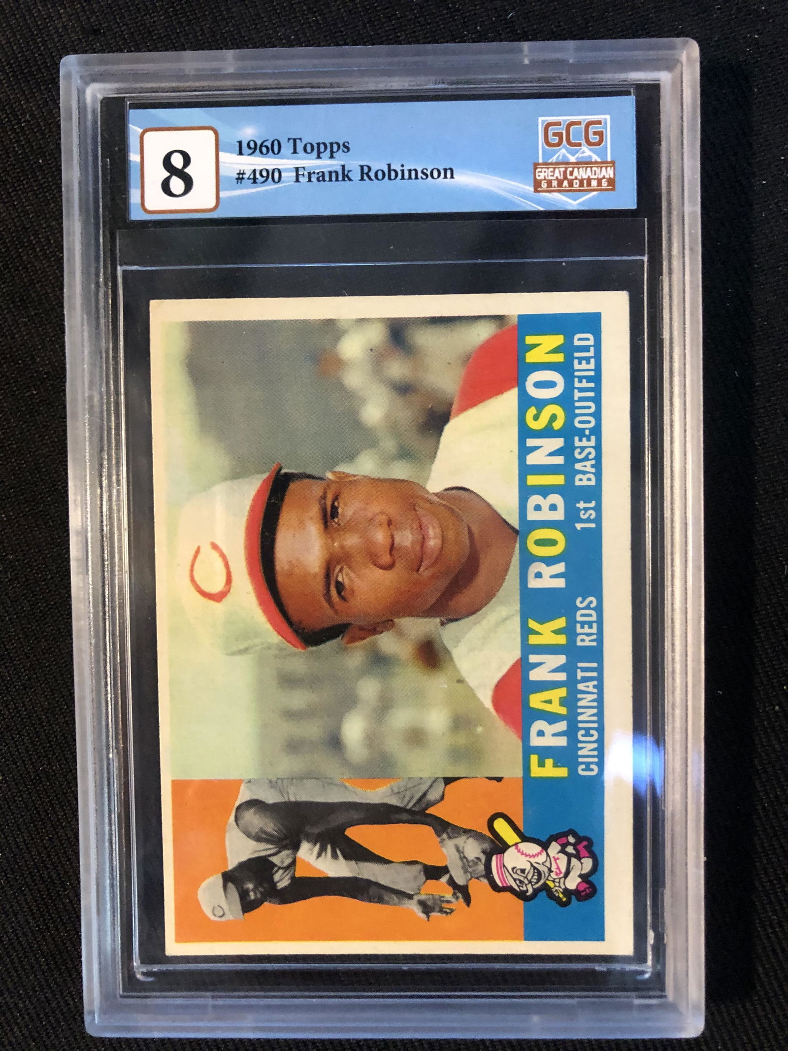 1960 TOPPS NO.490 FRANK ROBINSON (GCG 8) (1 of 2)