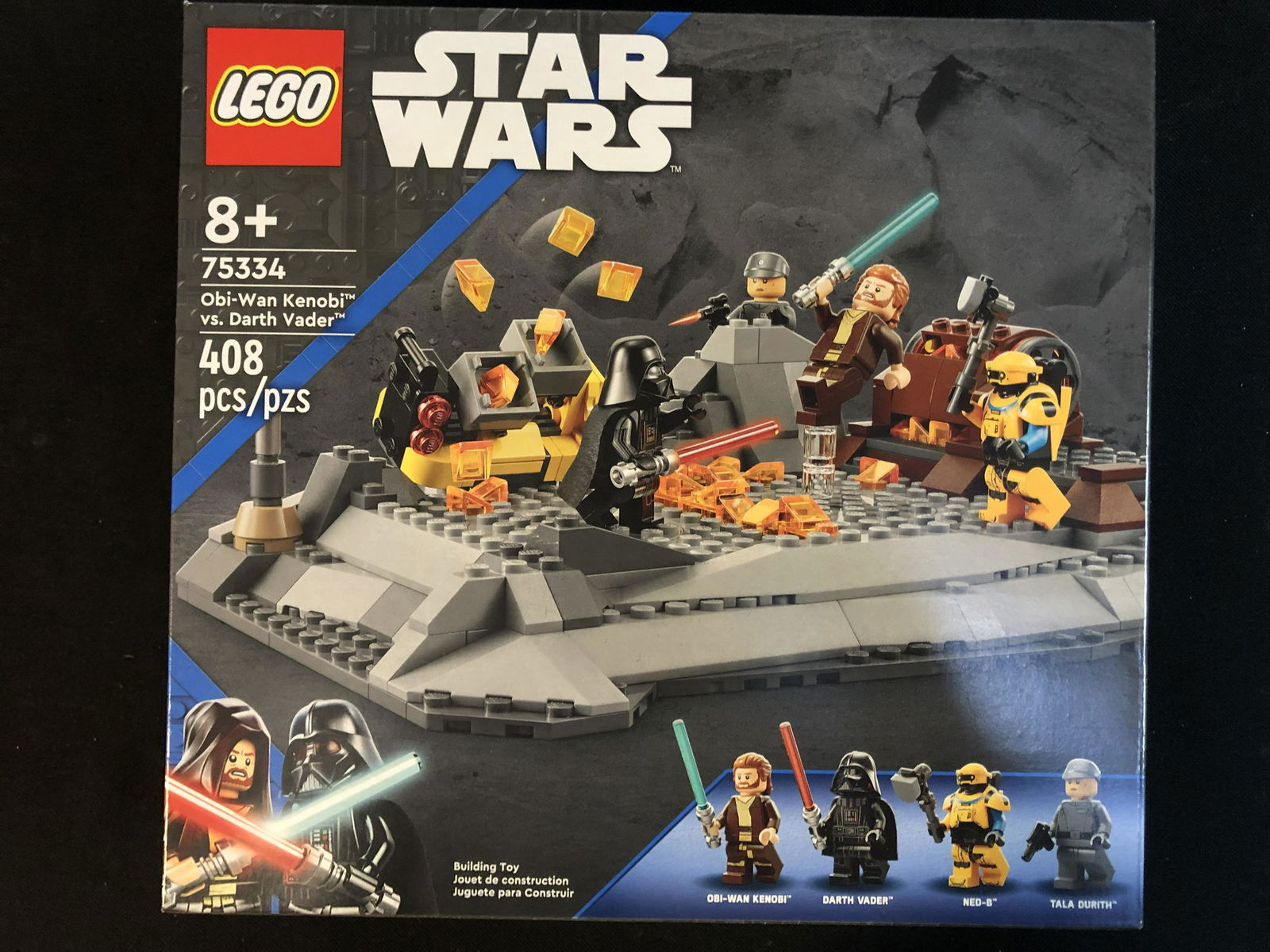 LEGO STAR WARS 'OBI-WAN KENOBI VS DARTH VADER' BUILDING TOY 75334 (1 of 1)