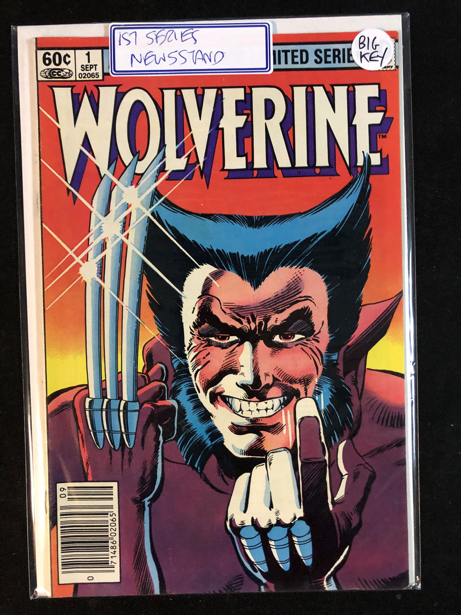 WOLVERINE NO.1 (MARVEL COMICS) 1st Series Newsstand (1 of 1)