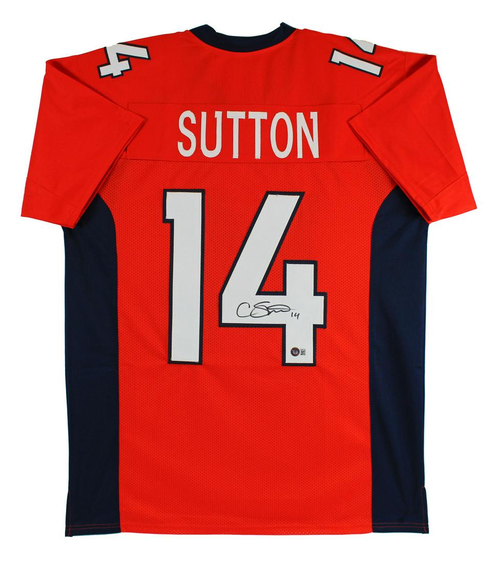COURTLAND SUTTON SIGNED DENVER BRONCOS JERSEY (BECKETT COA) (1 of 3)